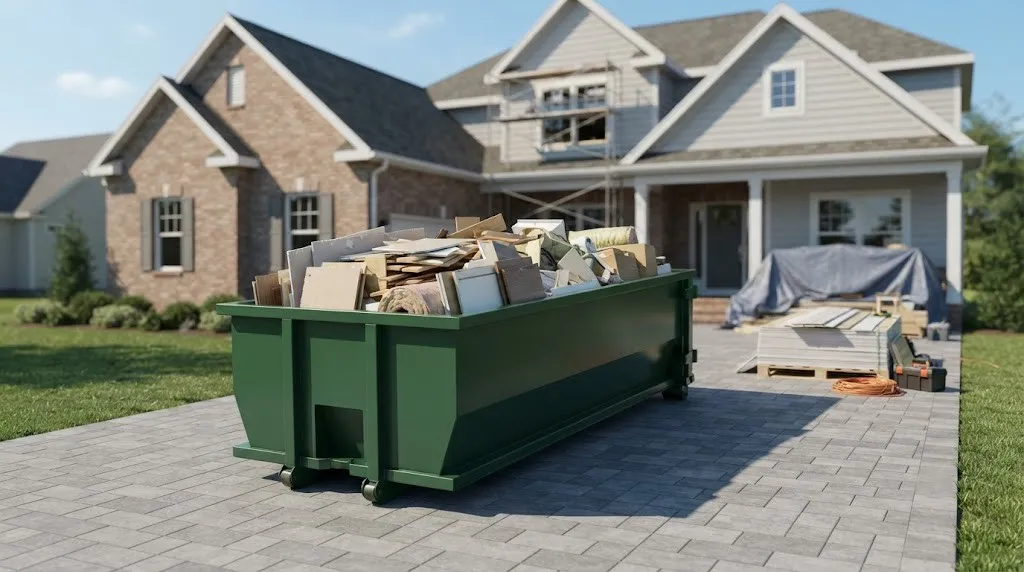 20 yard dumpster rental from our Alameda fleet