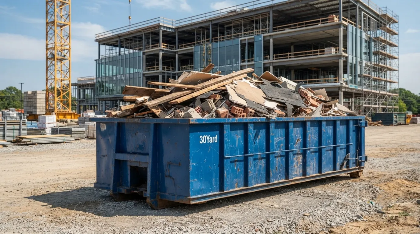 30 yard dumpster rental from our Alameda fleet